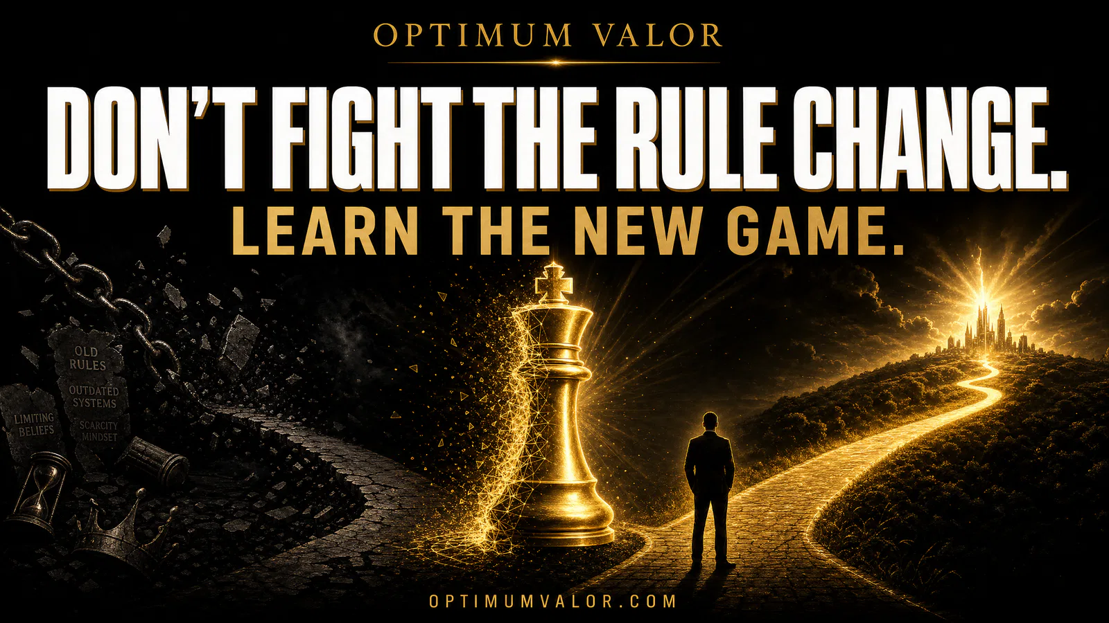 Don't Fight the Rule Change. Learn the New Game.